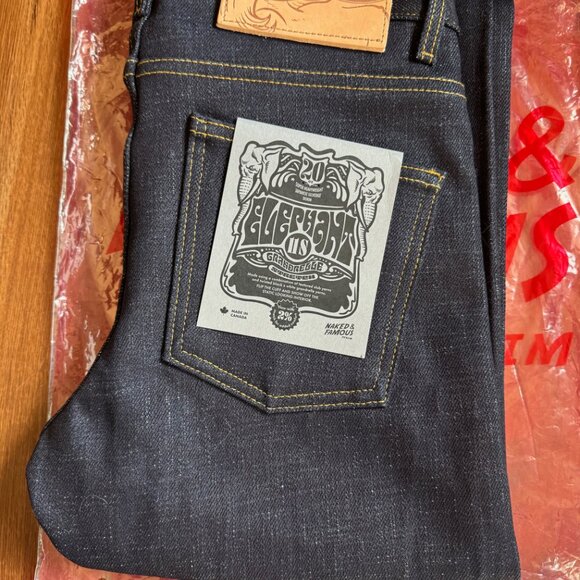 Naked and Famous Elephant 11s Super guy size 30